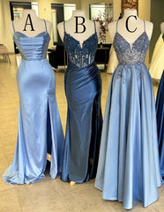 2025 New Style Straps Long Prom Dresses