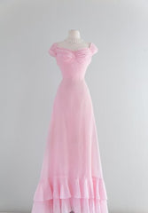 Chic A Line Sweetheart Pink Satin Long Evening Dresses Prom Dresses