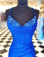 Evening Dress Sale, Gorgeous Spaghetti Straps Short Glitter Hoco Party Dress