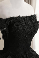 Black Off Shoulder Sweet 16 Formal Dresses with Lace Black Formal Dresses prom Dresses shops