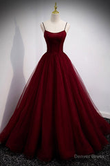 Burgundy Ballgown Long Prom Dress with Removable Jacket