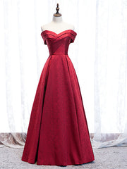 Buy Cheap Sweetheart Burgundy Satin Lace Up Long Prom Dresses Under 119