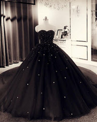 Black quinceanera ball gown dresses prom Dresses