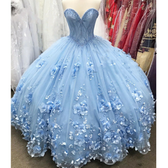 Light Blue Formal Occasion Dresses, Prom Dresses