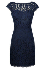 Blue Lace Mother Of Bride Dresses, For Wedding Party Homecoming Dresses