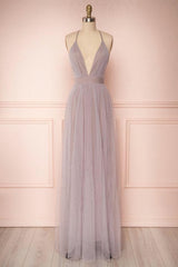 Beautiful Prom Dresses, A Line Tulle Prom Dresses