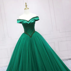 Dark Green Princess Long Formal Dresses Green Party Dresses Sweet 16 Dresses prom Dresses shops