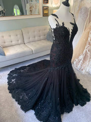 Black Wedding Dresses, Gothic Wedding Dresses, Mermaid Black Dresses, A Line Wedding Dresses, Black Lace Wedding Dresses, Illusion Back Wedding Dresses