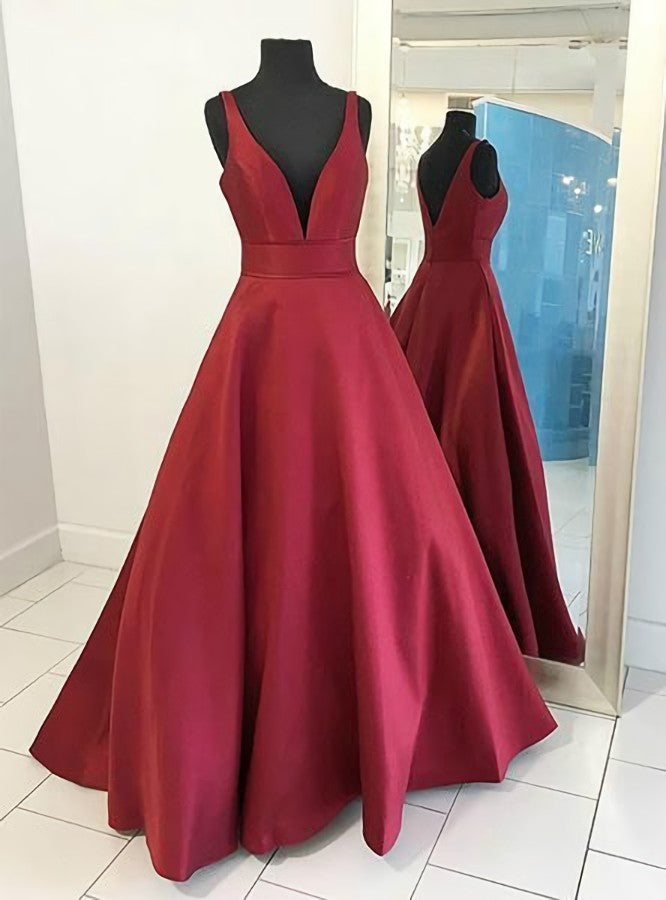 Formal Dresses Burgundy Prom Dresses Ball Gowns Evening Gowns