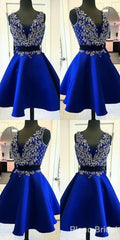 Cheap Homecoming Dresses, 2024 A Line Prom Dresses, Short Prom Dresses