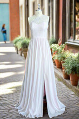 Lace/Chiffon One-Shoulder Floor-Length Bridesmaid Dresses