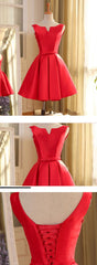 Short Red Homecoming Dresses, Party Dresses, 2025 Short Red Dancing Dresses, Party Dresses