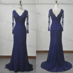 Lace Prom Dresses, Long Sleeve Prom Dresses, V Neck Prom Dresses, Sexy Prom Dresses, Prom Dresses, 2024 Cheap Prom Dresses, Long Prom Dresses, Dresses For Prom