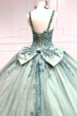 Quinceanera Dresses Ball Gown Straps Sweetheart Quinceanera Dresses With Applique