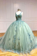 Quinceanera Kleiderballkleid Gurte Schatz Quinceanera Kleider mit Applikat