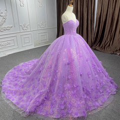 Quinceanera Dresses Sparkly Beading Appliques Evening Party Dresses Strapless Sweetheart Ball Gown