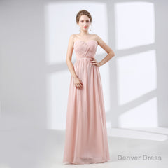 Sweetheart Chiffon A Line Bridesmaids Dresses