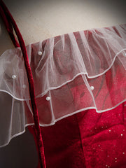 Burgundy Mermaid Long Prom Dress Outfits For Girls, Velvet Long Formal Dresses