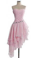 mismatched prom dress pink prom dress chiffon prom dress prom dress party dresses