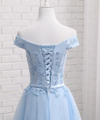 Lovely Off Shoulder Short Party Dress Outfits For Girls, Cute Homecoming Dress